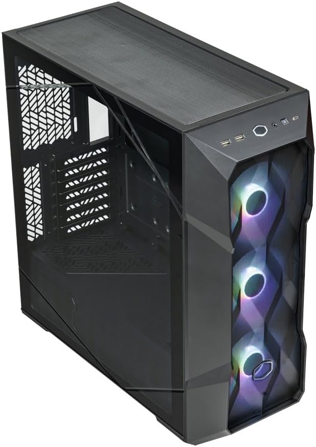 COOLER MASTER MASTERBOX TD500 MESH V2 (BLACK) ARGB Mid Tower Gaming Case COOLER MASTER MASTERBOX TD500 MESH V2 (BLACK) ARGB Mid Tower Gaming Case